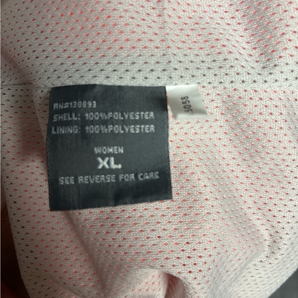 New Balance Neon Pink Women’s Windbreaker – Size XL - Picture 7 of 9
